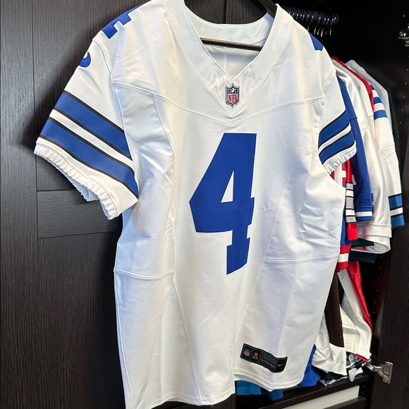 Dak Prescott Dallas Cowboys Nike Vapor F.U.S.E. Elite Jersey - White - Picture 3 of 7